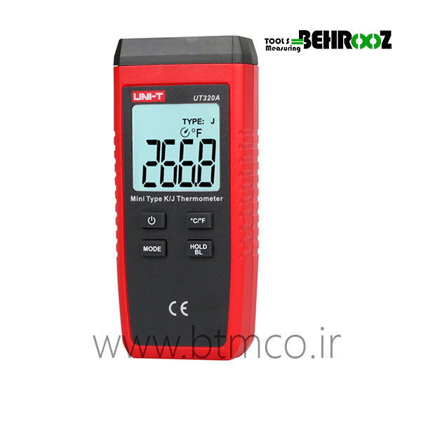 ترمومتر تماسی تک کانال یونیتی مدل UT320A
          Mini Contact Type Thermometer UT320A UNI-T