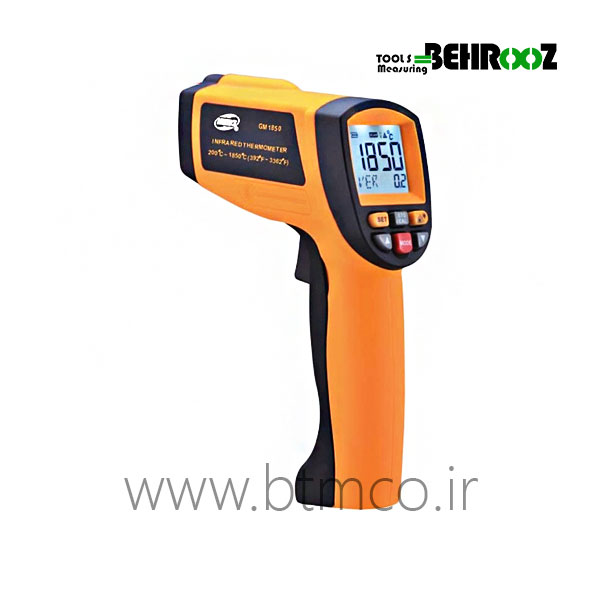 ترمومتر لیزری تفنگی بنتک GM1850
          Infrared Thermometer GM1850 BENETECH