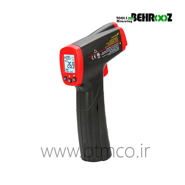 ترمومتر لیزری ۴۰۰ درجه یونیتی UT-300S
          Infrared Thermometer UT-300S UNI-T