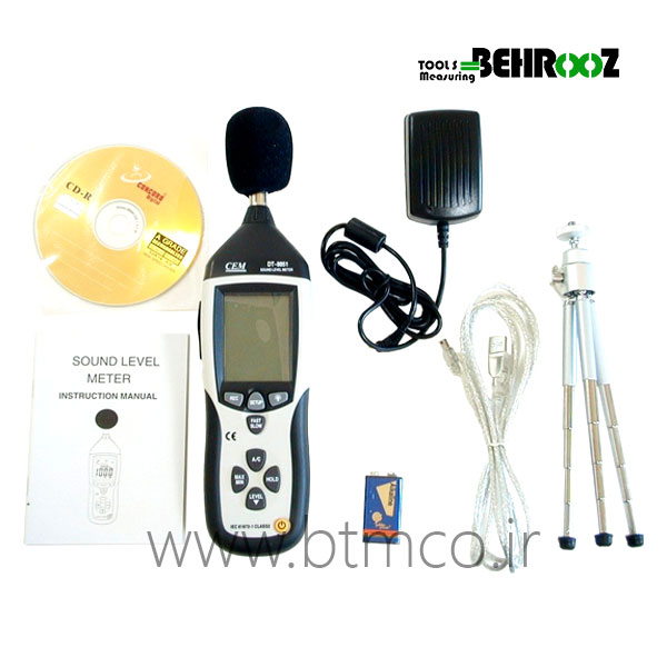 صوت سنج سم مدل CEM DT-8851            CEM DT-8851 Industrial High Accuracy Digital Sound Noise