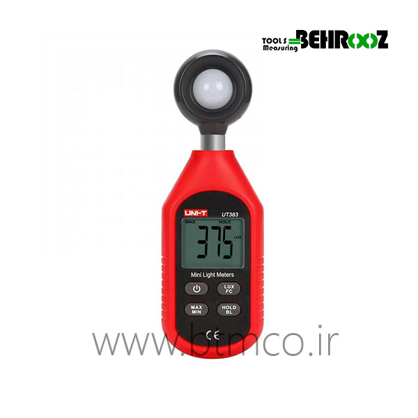 لوکس متر بلوتوث دار یونیتی مدل UT383BT
          UNI-T UT383BT bluetooth Digital Luxmeter