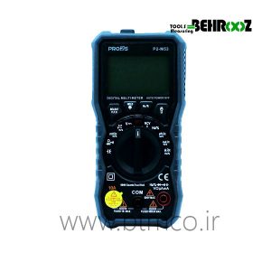 مولتی متر دیجیتال True RMS مدل P2-M53 Pro2s
          True RMS Digital Multimeter P2-M53 Pro2s