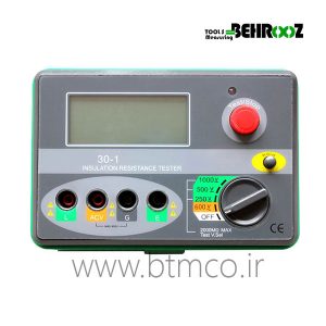 میگر 1 کیلو ولت مارمونیکس مدل 30-1
          Digital Insulation Resistance Tester 30-1 Marmonix