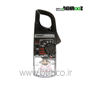 کلمپ آمپرمتر عقربه ای سانوا مدل 2608
          Analog Clamp Meter 2608 SUNWA