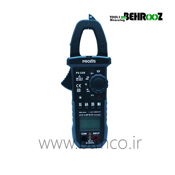 کلمپ امپرمتر دیجیتال پروتئوس مدل P2-C05
          PRO2S digital clamp meter P2-C05