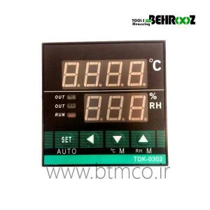 کنترلر دما و رطوبت مدل TDK-0302
          Digital temperature and humidity controller TDK-0302