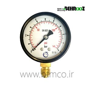 گیج فشار 10 بار صفحه 6 سانت دراگون
          Pressure Gauge 10 Bar Dragon