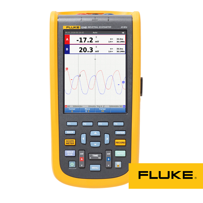 اوسیلوسکوپ دستی فلوک مدل Fluke 124B