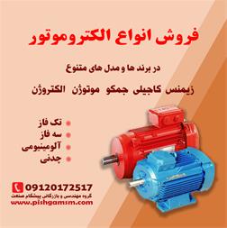 نمایندگی  فروش انواع الکتروموتور