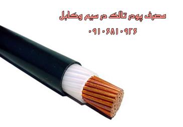 پودر تالک و صنعت کابل سازی