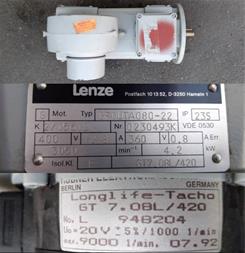 الکتروموتور DC 4.2 KW با مولر آلمان