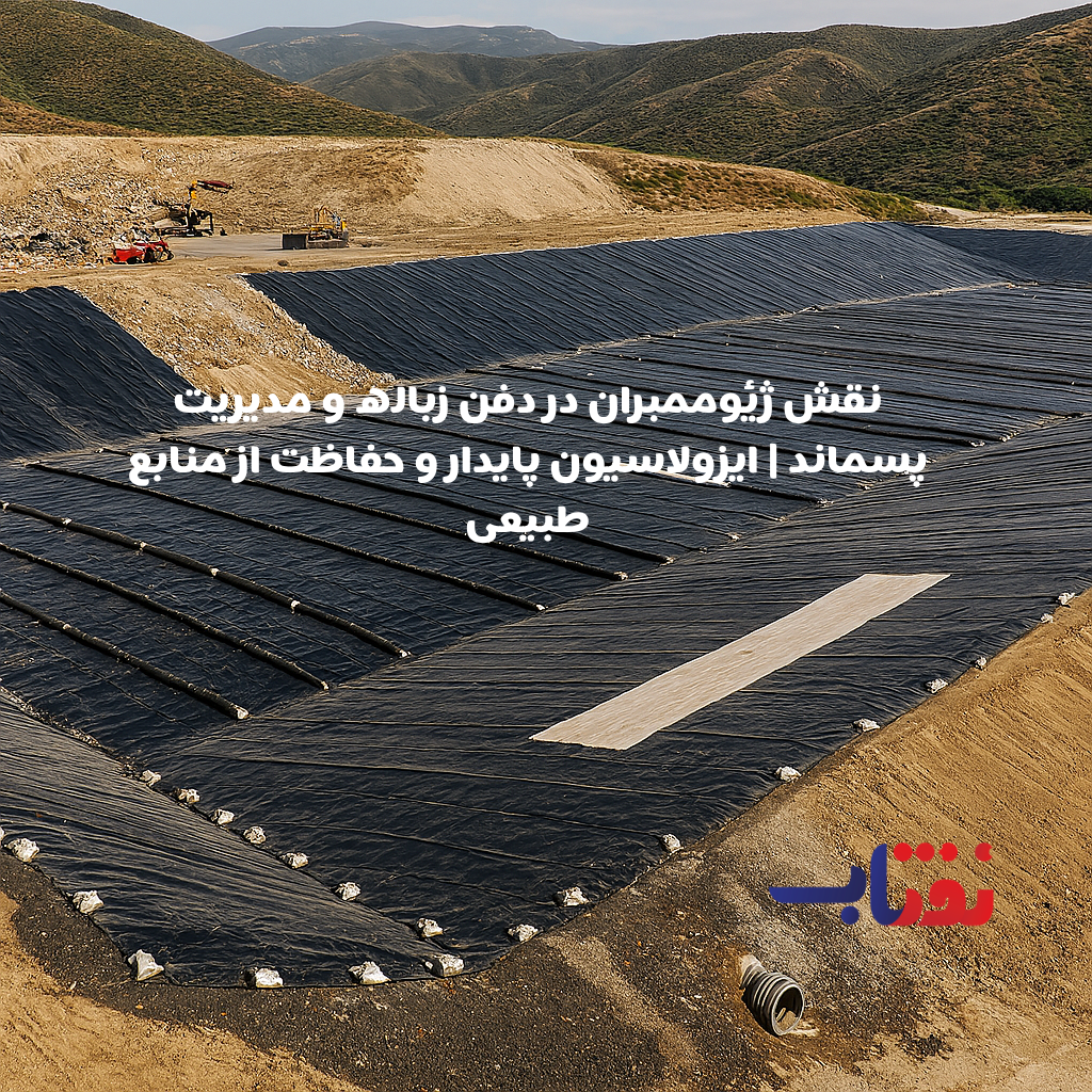 نقش ژئوممبران در دفن زباله و مدیریت پسماند | ایزولاسیون پایدار و حفاظت از منابع طبیعی